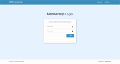 Desktop Screenshot of members.kssp.in